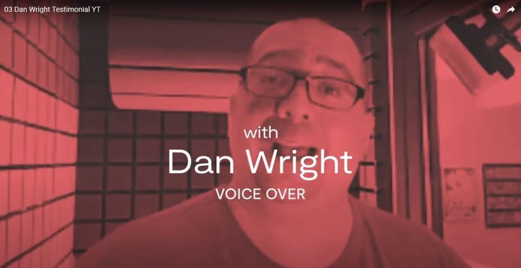 Testimonial Dan Wright