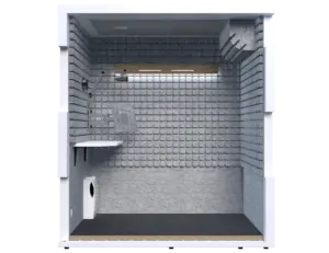 Soundproof booth StudioBricks ONE XXL VO Edition