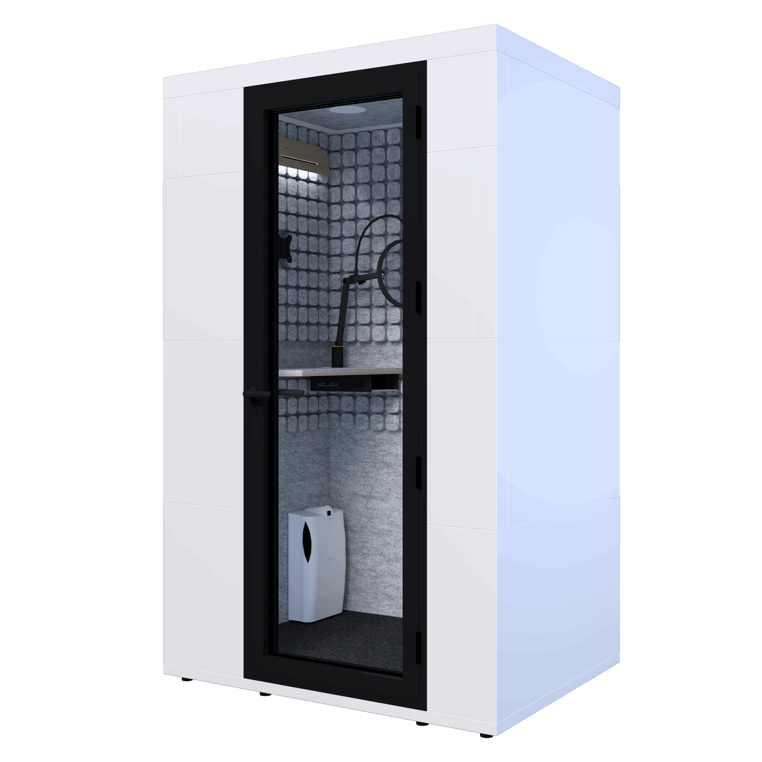 Soundproof booth