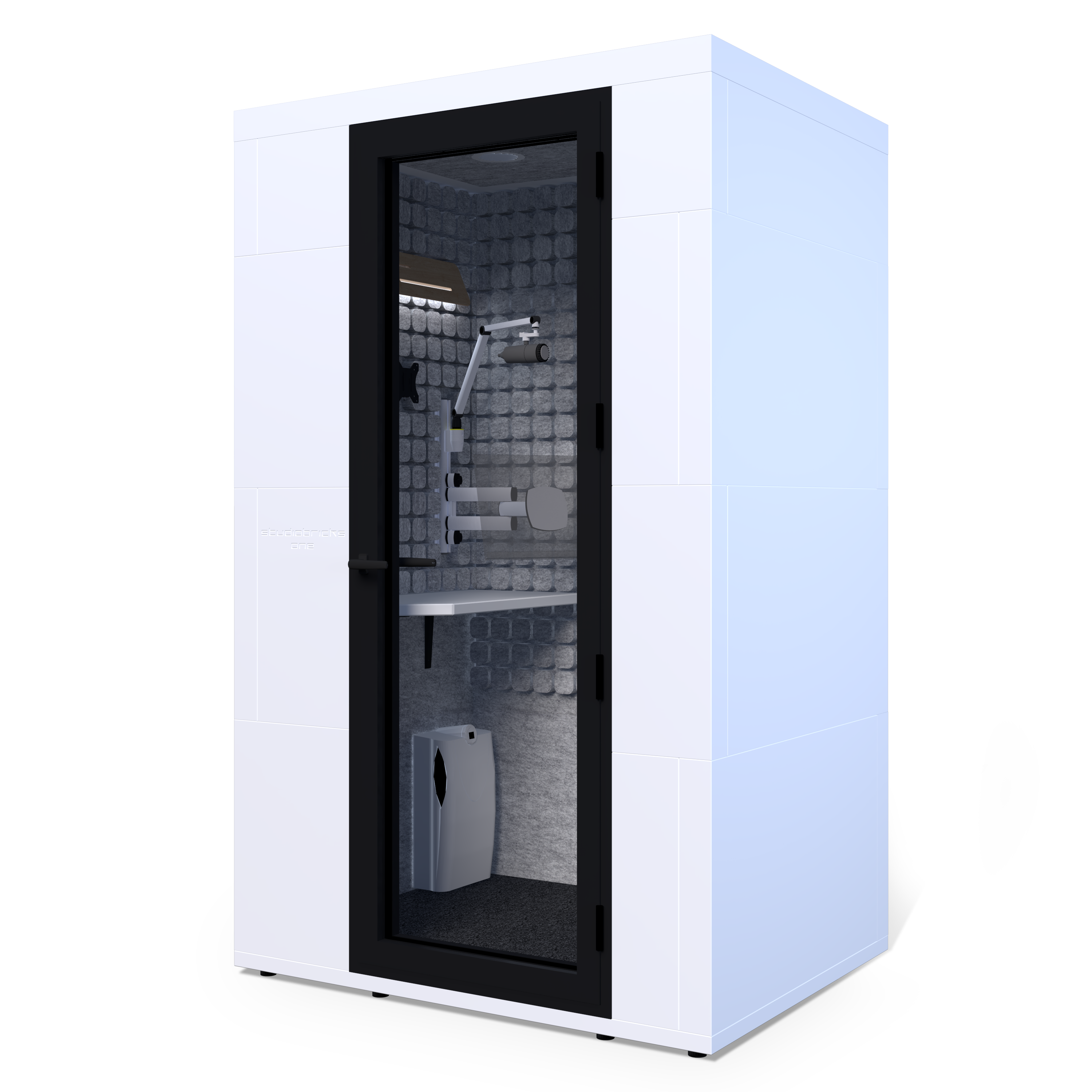 Soundproof booth